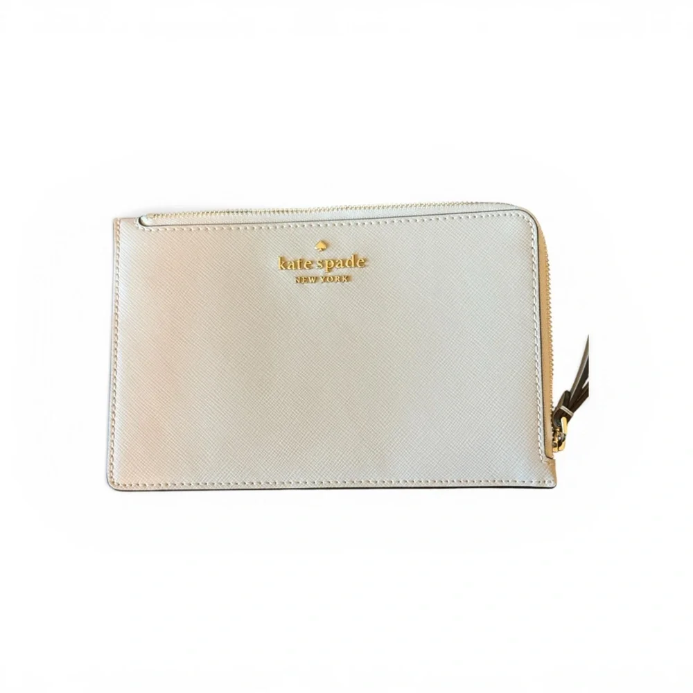 Kate Spade Cream Wrist Wallet